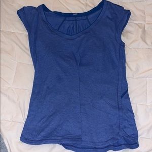 Blue Lululemon top!
